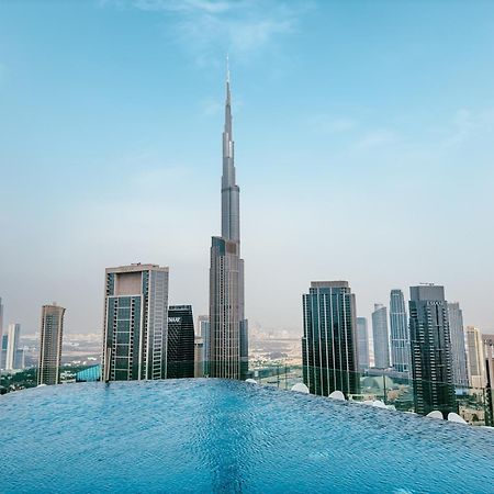 Aliving Luxury 2Br With Infinity Pool At Paramount Hotel Midtown Close To Dubai Mall & Burj Khalifa Kültér fotó