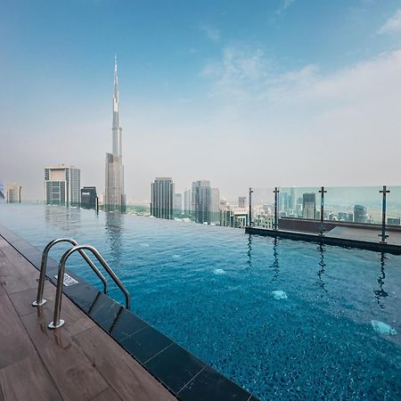 Aliving Luxury 2Br With Infinity Pool At Paramount Hotel Midtown Close To Dubai Mall & Burj Khalifa Kültér fotó