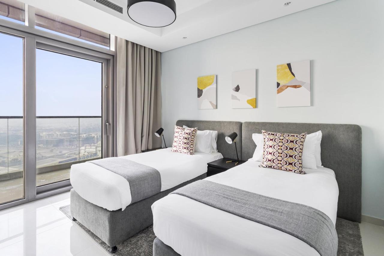 Aliving Luxury 2Br With Infinity Pool At Paramount Hotel Midtown Close To Dubai Mall & Burj Khalifa Kültér fotó